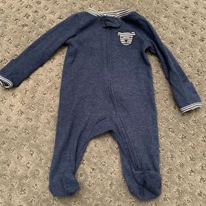 Carter’s soft cotton sleep and play onsie